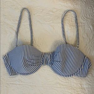 J.Crew Seersucker Bathing Suit